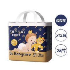 babycare BC2009011皇室弱酸尿裤婴儿尿不湿透气拉拉裤XXL28片1包