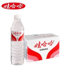 娃哈哈 饮用纯净水596ml*24瓶